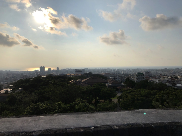 首里城からの景色