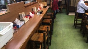 すばやの店内